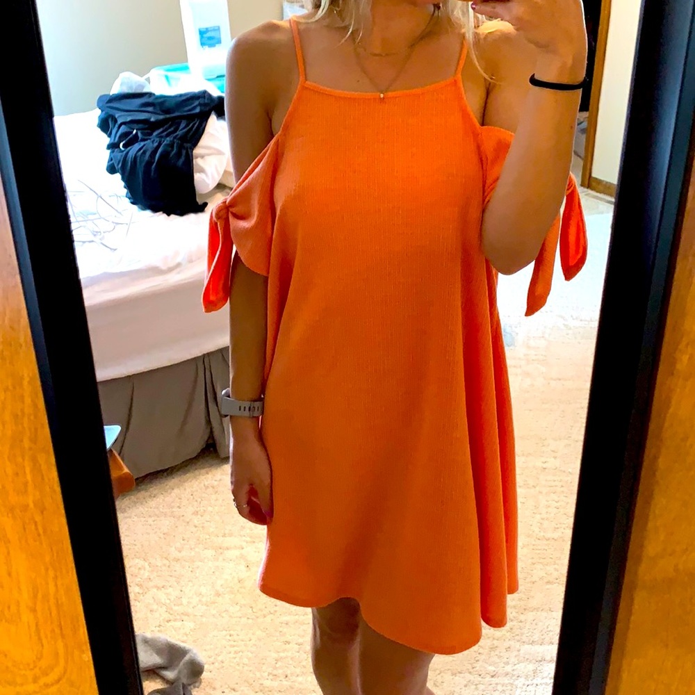 White Birch sleeveless summer dress